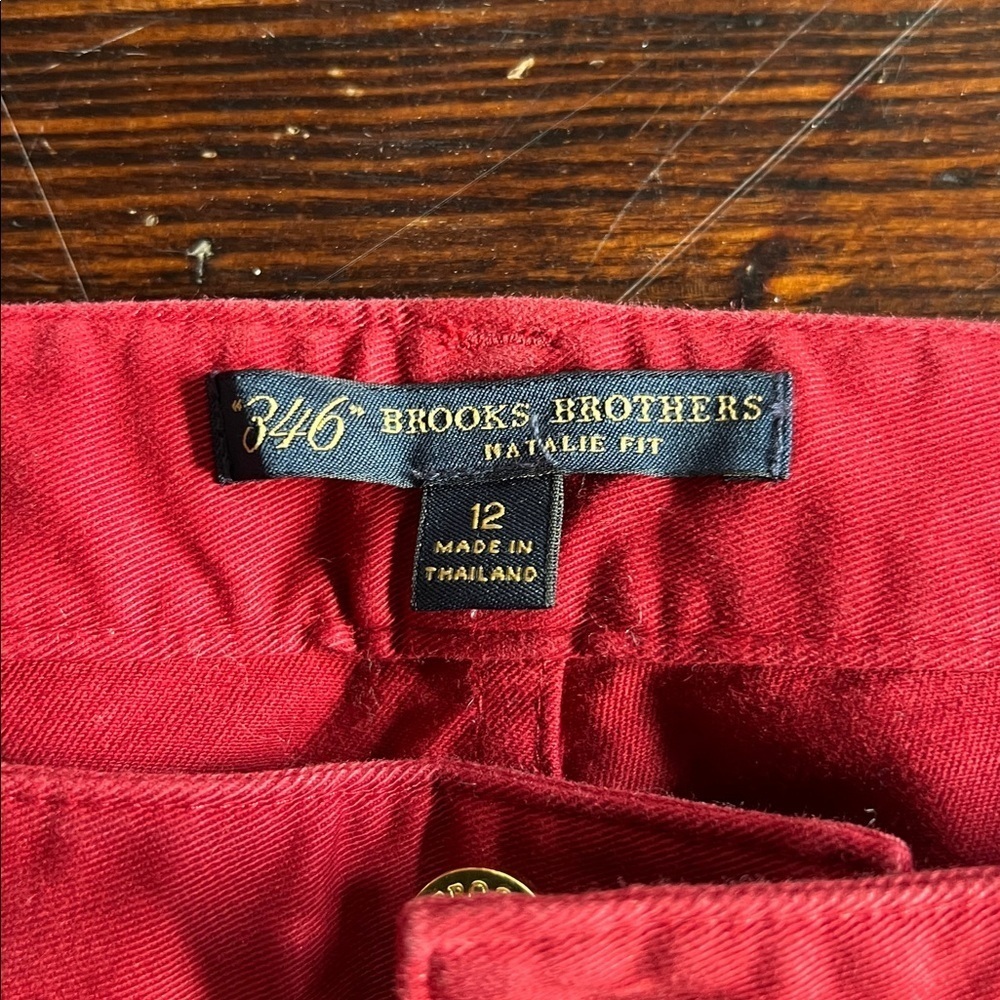 346 Brooks Brothers Pants Natalie Fit Size 12 - Picture 3 of 4